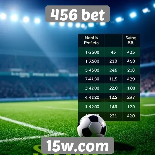 Comparação entre odds em 456 bet e concorrentes